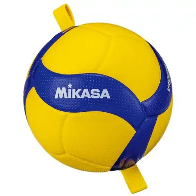 ミカサ MIKASA 4907225881130 V400W−AT−TR バレー4号 紐付きトレーニング 黄/青