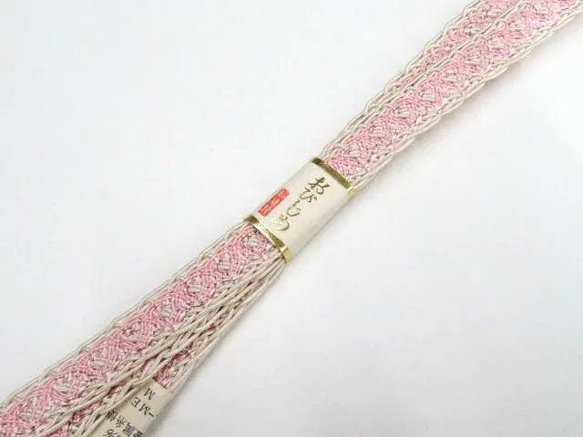 【中古】和装小物 帯締め 帯締 未使用 夏物 夏 平組 美品 26w02-1317【リサイクル】 IDnet