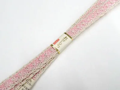 【中古】和装小物 帯締め 帯締 未使用 夏物 夏 平組 美品 26w02-1317【リサイクル】 IDnet