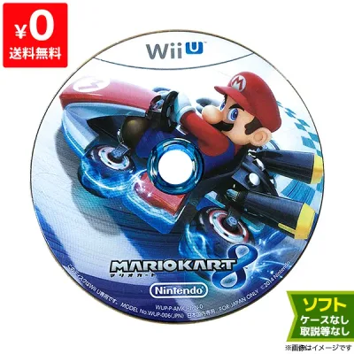 WiiU マリオカート8 ソフトのみ 取説箱なし ディスク ニンテンドー Nintendo 任天堂【中古】