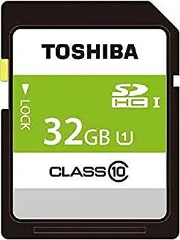 【中古】TOSHIBA SDHCカード 32GB Class10 UHS-I対応 (最大転送速度40MB/s) SDAR40N32G