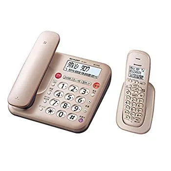 【中古】シャープ ( SHARP ) デジタルコードレス電話機 子機1台タイプ ゴールド系 JD-MK1CL