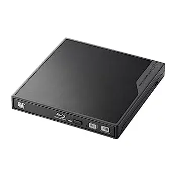 【中古】(非常に良い)Logitec USB3.0対応 ポータブルブルーレイドライブ 3D再生 BDXLライティング付き 「USBバスパワー対応」ブラック LBD-PME6U3VBK
