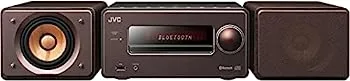 【中古】(非常に良い)JVCケンウッド EX-S55-T ウッドコーンシリーズ Bluetooth搭載 ハイレゾ音源再生 録音対応USB端子搭載 コンパクトコンポーネントシステム ブラウ