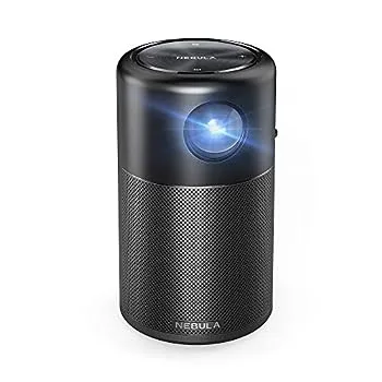 【中古】(非常に良い)Anker Nebula Capsule Pro(Android搭載モバイルプロジェクター)「150 ANSIルーメン / DLP搭載 / 360度スピーカー」