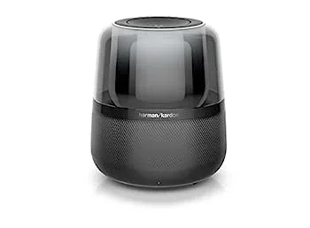 【中古】【非常に良い】Harman Kardon ALLURE アルーア スマートスピーカー Amazon 搭載/Bluetooth対応 ブラック HKALLUREBLKJN