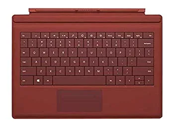 【中古-非常に良い】 マイクロソフト Surface 3 Type Cover レッド A7Z-00071