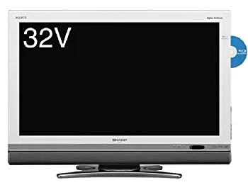 【中古-非常に良い】 シャープ 32V型 液晶 テレビ AQUOS LC-32DX2-W ハイビジョン ブルーレイレコーダー内蔵 2009年モデル