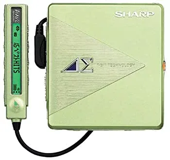 【中古】(非常に良い)SHARP アウビィ MD-DS5-G MDプレーヤー (グリーン)