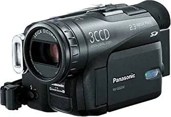 【中古】(非常に良い)パナソニック NV-GS200K-K デジタルビデオカメラ ブラック
