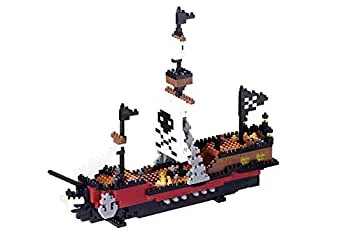 【中古】カワダ(Kawada) ナノブロック 海賊船 780pcs NBM-011
