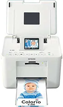 【中古】EPSON Colorio me コンパクトフォトプリンタ 2.5型TFTカラー液晶 E-330 6g7v4d0