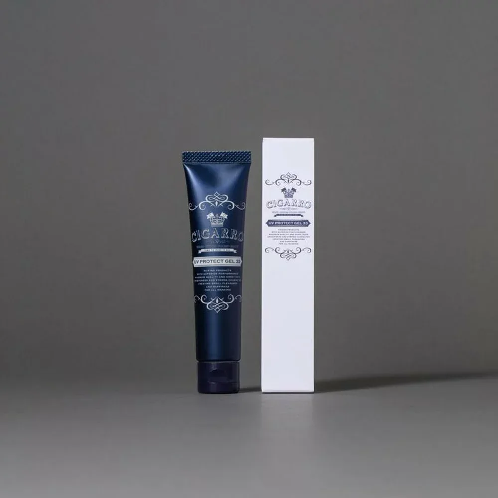 【ポイント10倍】シガーロ CIGARRO /【国内正規品】/ UVプロテクトジェル日焼け止めSPF33・PA+++35g(Cl-338)(ゴールデンフランキンセンス)【ラッピング対応】/ セール除外品 メンズ ユニセックス 日本製 UVカット スキンケア メンズコスメ プレゼント