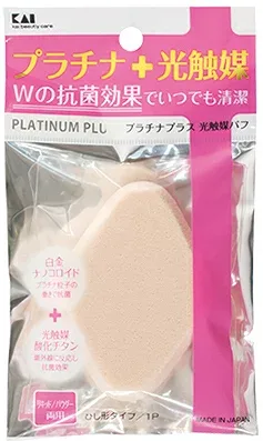 光触媒パフ1P ひし形 #000KQ3102 理美容用品