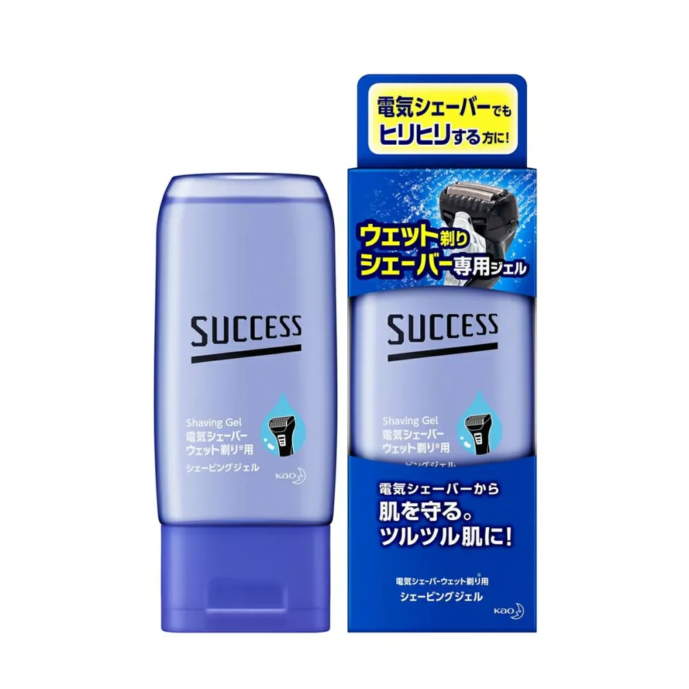 サクセス ウェット剃りシェーバー専用ジェル 髭剃り スキンケア シェーバー シェービング 剃刀 カミソリ メンズ 肌荒れ 敏感肌 保湿 ジェル クリーム 泡 低刺激 お風呂 洗面 美容 身だしなみ 清潔 髭剃り スキンケア シェーバー シェービング 剃刀