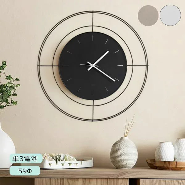 掛け時計 Arti e Mestieri【NUDO PICCOLO wall clock 2684-C71/C26/C68】アルティ エ メスティエリ デザイナーズクロック ウォールクロック アンティーク 幅59