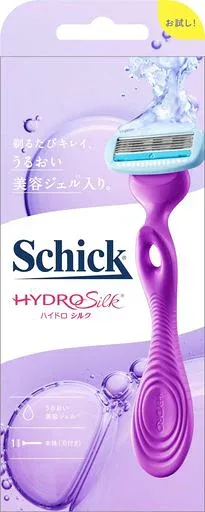 Schick(シック) ハイドロシルク ホルダー(刃付き) お試し用 女性用 カミソリ
