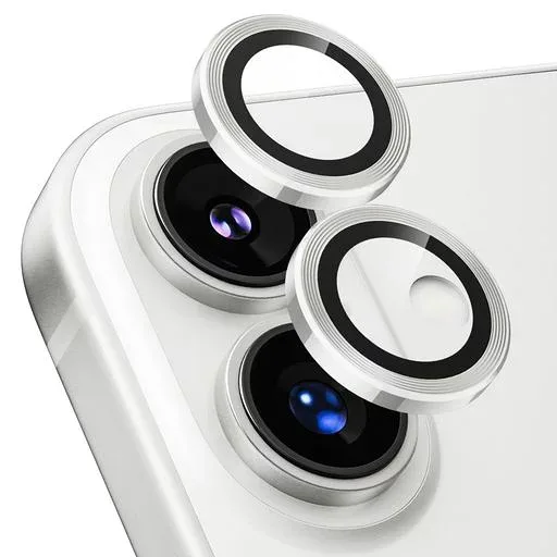 Podick カメラフィルム iPhone 17 用 カメラカバー 9H強化ガラス アルミ合金 アイフォン17 カメラ保護 キズ防止 耐衝撃 高透過率 黒縁取り 露出オーバー防止 極薄 いphone17レンズカバー プロテク…