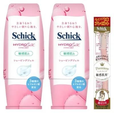 Schick(シック) ハイドロシルク シェービングジェル 150gx2個 おまけ付き