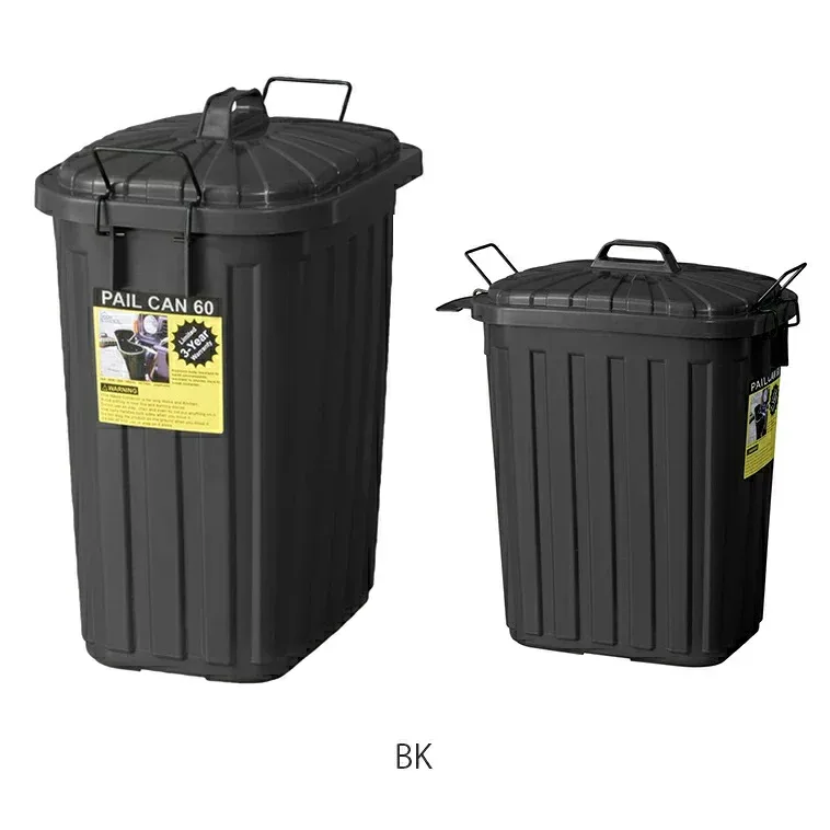 東谷 ペルーカン 60L ブラック LFS-937BK ダストボックス【メーカー直送品】【ダストボックス ゴミ入れ ゴミ箱】