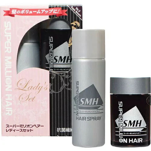 スーパーミリオンヘアー レディースセット ダークブラウン 1セットミリオンヘアー スーパーミリオンヘア Super Million Hair