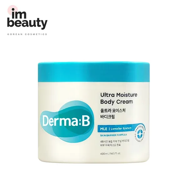 DermaB ダーマB ウルトラモイスチャーボディクリーム 430ml / マイルドなバニラの香り 430ml ボディクリーム アットコスメ 正規品 Derma:B