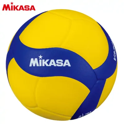 ミカサ MIKASA 鈴入りバレーボール 5号球 V330WBL ブルー/イエロー 一般 大学 高校用