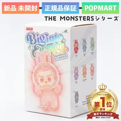 ของแท้ POP MART THE MONSTERS Big Into Energy Series 1 ชิ้น Labubu ตุ๊กตา Pop Mart รูปสุ่ม 1 ประเภทของเล่นไวนิลตัวอักษรของขวัญวันเกิดสินค้าเบ็ดเตล็ดญี่ปุ่น Yu00572