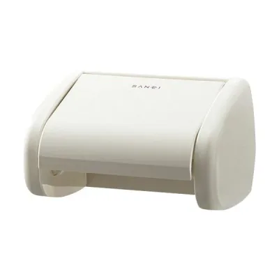 サンエイ ワンタッチペーパーホルダー 芯ありペーパー W372-I 1個 【×5セット】 【お徳用 まとめ買い お買い得 業務用 割引 セット販売】 (掃除 トイレ用品 トイレ用洗剤 トイレ トイレ清掃)