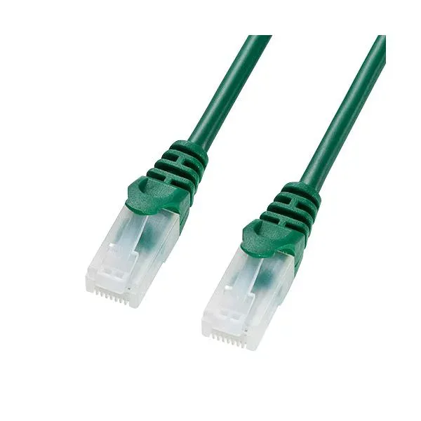 サンワサプライ ツメ折れ防止CAT5eLANケーブル グリーン 0.5m LA-Y5TS-005G 1本 【×30セット】 【お徳用 まとめ買い お買い得 業務用 割引 セット販売】