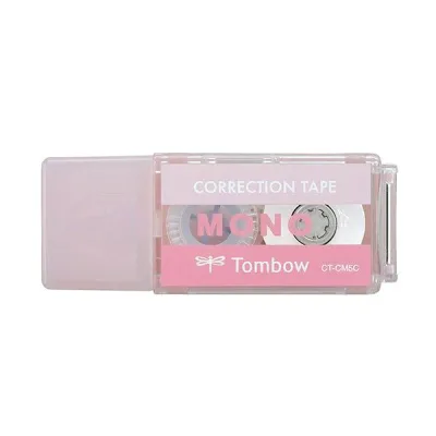 トンボ鉛筆修正テープ モノポケット 5mm幅×4m ピンク CT-CM5C80 1セット (5個) 【×2セット】 【お徳用 まとめ買い お買い得 業務用 割引 セット販売】 文房具・事務用品 文具 オフィス用品 文房具 事務用品 修正液・修正ペン・修正テープ