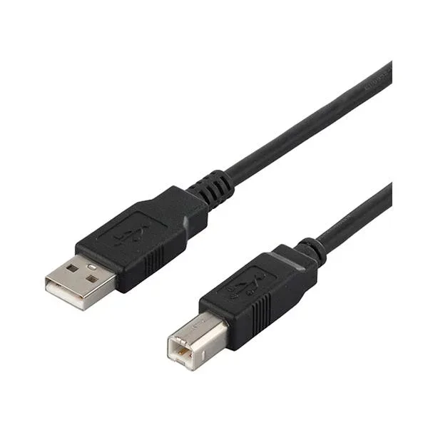 バッファロー USB2.0 A to Bケーブル ブラック 3.0m BU2AB30BK 1本