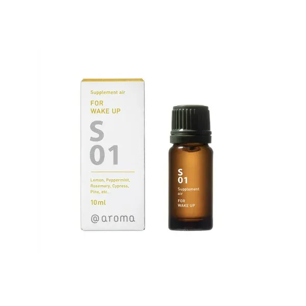 アットアロマ エッセンシャルオイル2本セット S01 ウェイクアップ 10ml
