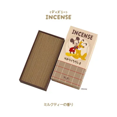 お香 線香 贈答用 ディズニー インセンス ミルクティー お供え お線香 喪中見舞い 喪中はがき 喪中お見舞い お歳暮 新盆見舞い お盆 初盆 お彼岸 敬老の日 御供 法要 プレゼント 微煙