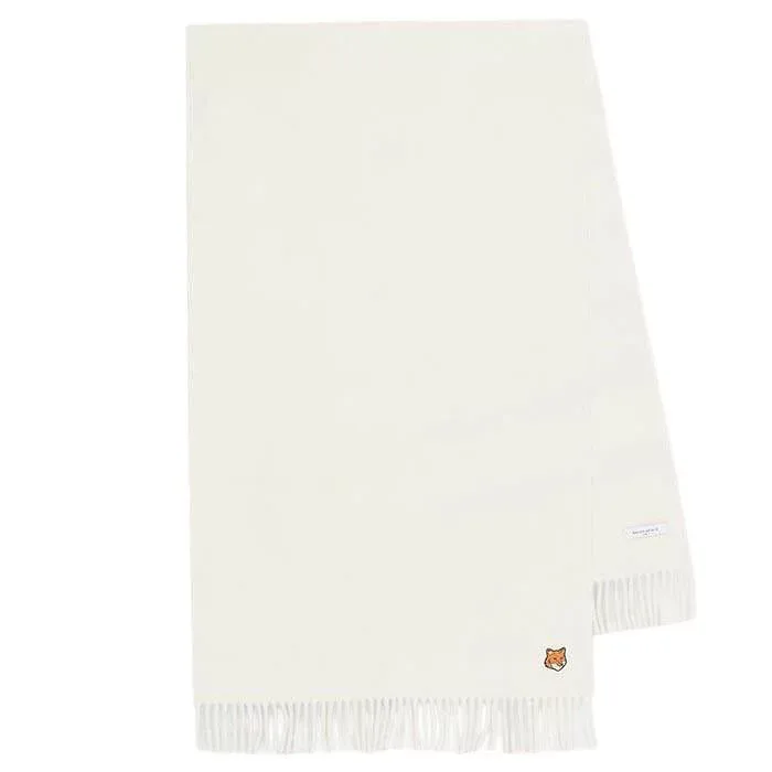【国内正規品】 【メゾンキツネ フォックスヘッドスカーフ】MAISON KITSUNE メゾンキツネ FOX HEAD SCARF paper KITSUNE-PM06201WB0044
