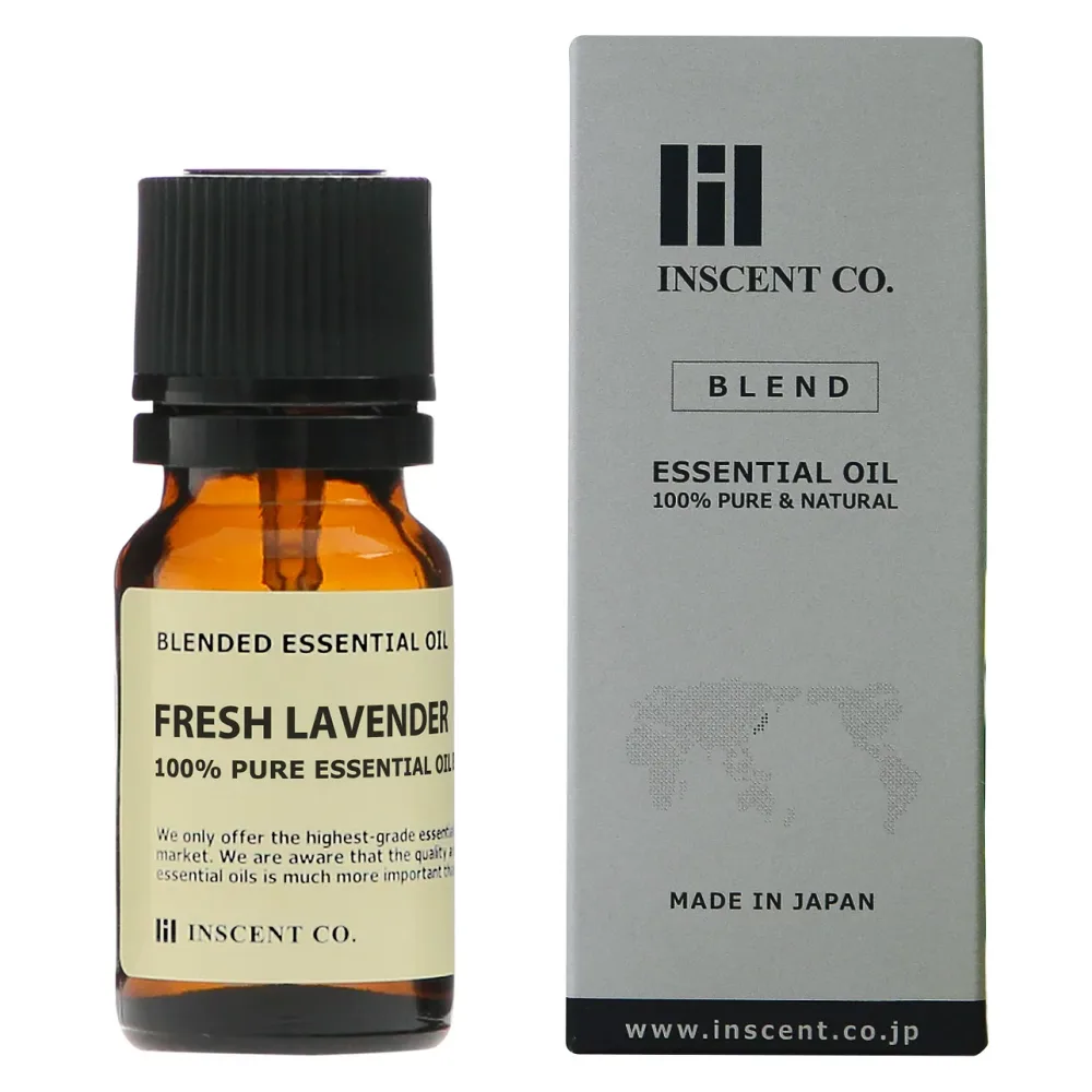 【ブレンドオイル】 フレッシュラベンダー 10ml ブレンド 精油 エッセンシャルオイル アロマ インセント アロマオイル 【IST】