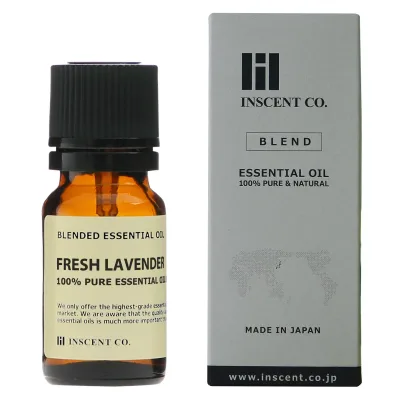 【ブレンドオイル】 フレッシュラベンダー 10ml ブレンド 精油 エッセンシャルオイル アロマ インセント アロマオイル 【IST】