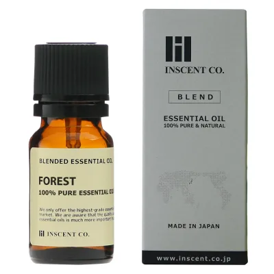 【ブレンドオイル】 フォレスト 10ml ブレンド 精油 エッセンシャルオイル アロマ インセント アロマオイル 【IST】