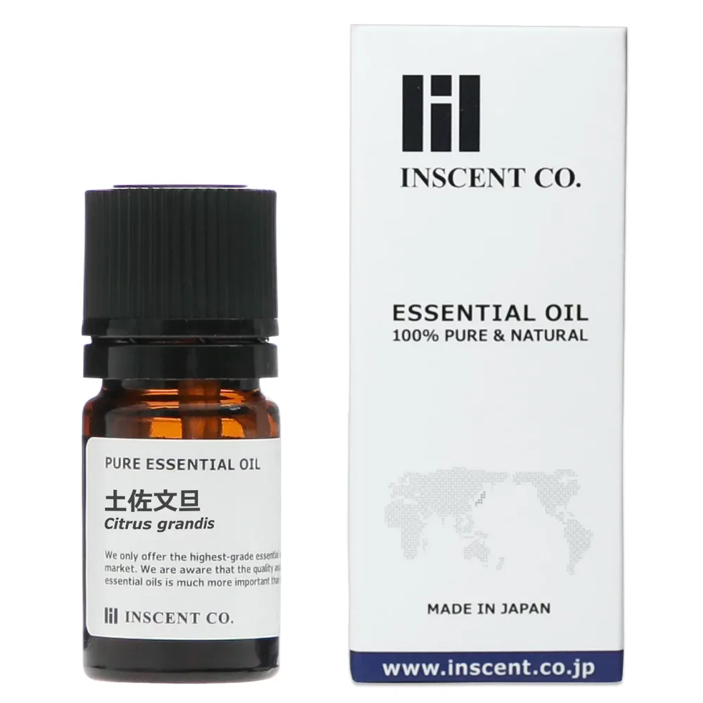 土佐文旦 (ぶんたん) 5ml エッセンシャルオイル 精油 アロマオイル アロマ インセント AEAJ 認定精油 日本アロマ環境協会 アロマディフューザー アロマ加湿器【IST】