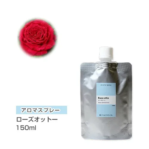 【詰替用/150ml アルミパック】 アロマスプレー (アロマシャワー) ローズオットー 150ml インセント 通販 【IST】