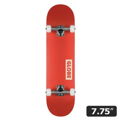 【GLOBE】GOODSTOCK red 7.75インチ グローブ コンプリート 完成品 スケートボード スケボー SKATEBOARD COMPLETE