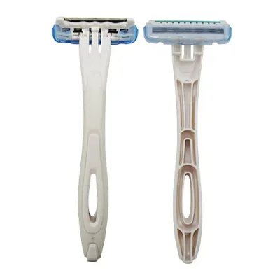 【ホテルアメニティ】【個包装タイプ】【貝印】業務用 使い捨てカミソリ3枚刃 (スムーサー付)【最強翌日配送】【ネコポス】【送料無料】