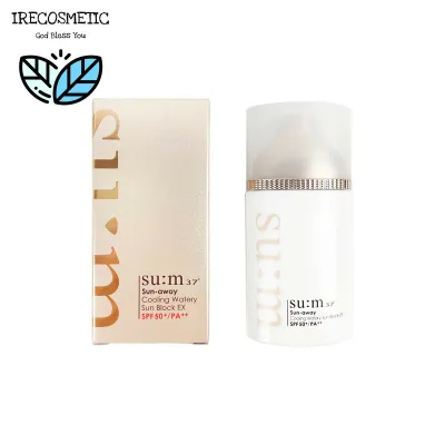 \su:m37(スム37)/サンアウェイ クーリングウォータリーサンブロックEX SPF50+PA++ 50ml/フェイスクリーム/化粧下地/日焼け止め/韓国コスメ/Sun-away Cooling Watery Sun Block EX