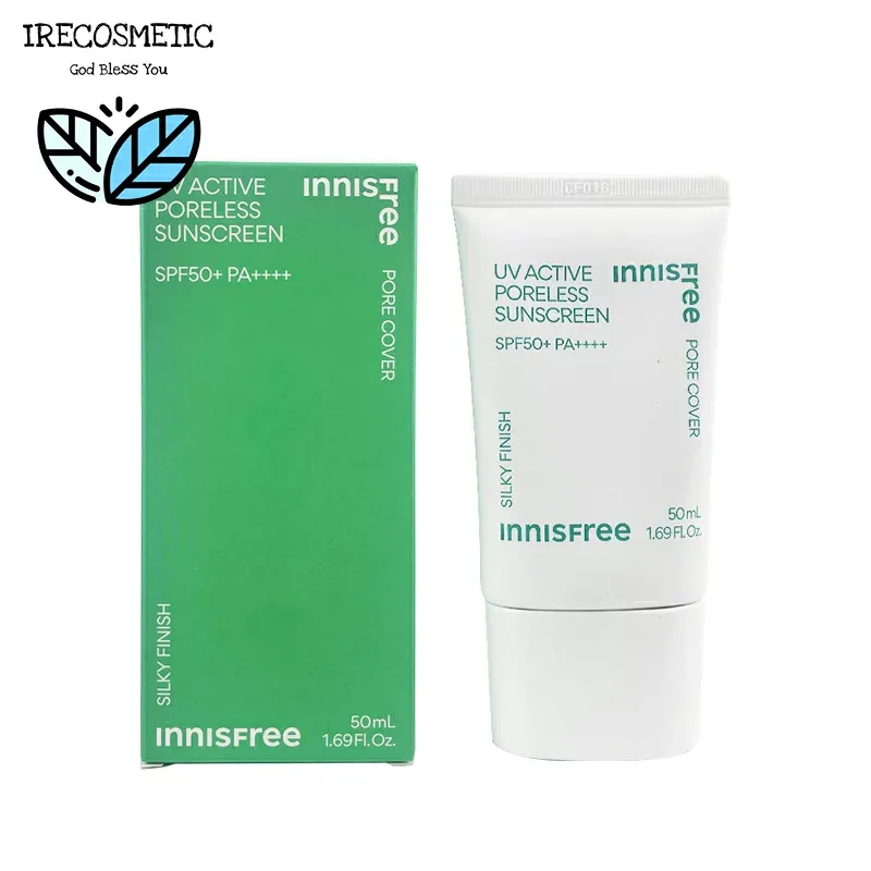 \イニスフリー/UV アクティブ ポアレス サンスクリーン EX SPF50+ PA++++ 50ml / 日焼け止め /UVケア /化粧下地/BBクリーム/韓国コスメ / innisfree /UV Active sunscreen ex