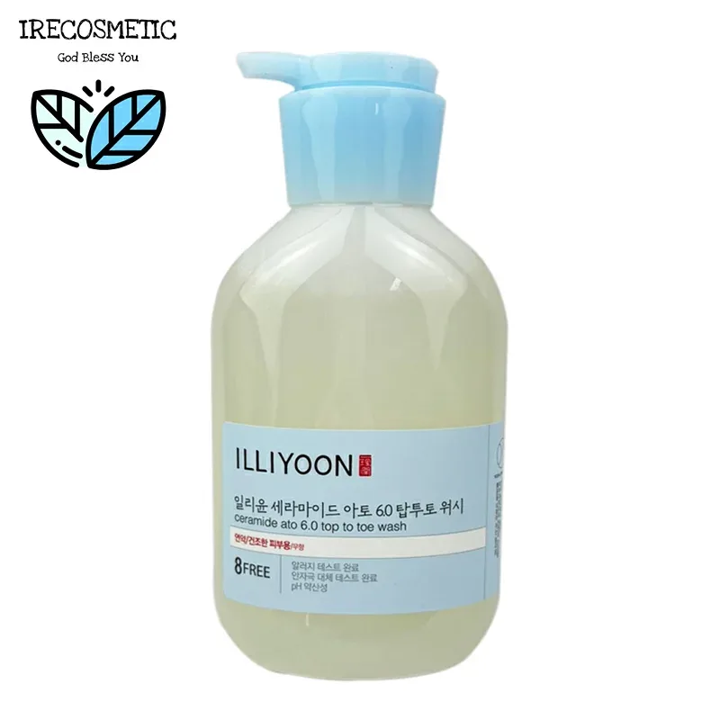\イリユン/ セラミドアト6.0トップトゥトーウォッシュ 500ml/オールインワン/ジェル/ボディケア/敏感肌/乾燥肌/保湿/弱酸性/スキンケア/韓国コスメ / ILLIYOON / CERAMIDE ATO 6.0 TOP TO TOE WASH