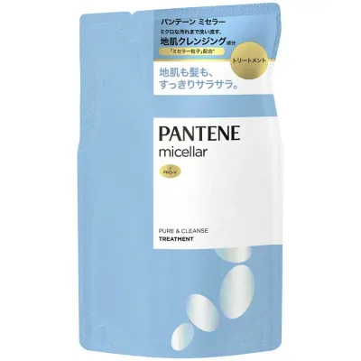 パンテーン ミセラー トリートメント ピュア&クレンズ 詰め替え 350g パンテーン コンディショナー トリートメント リンス ミセラー 詰替え 詰め換え つめかえ 350g ヘアケア