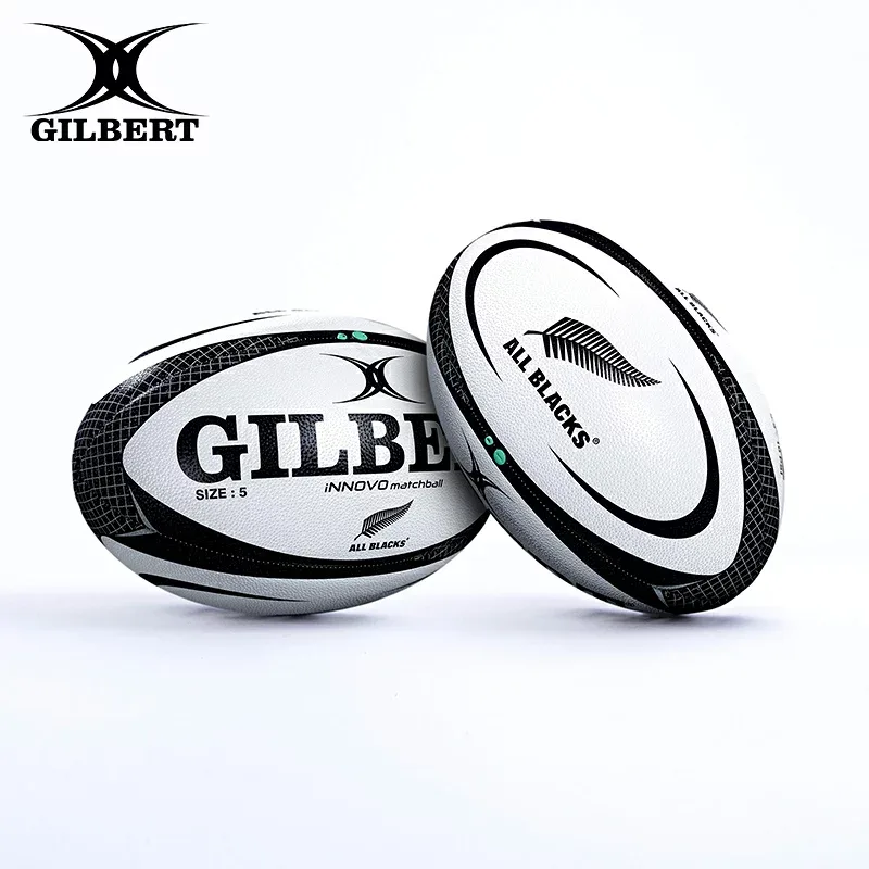 GILBERT ギルバート オールブラックスiNNOVO 5号球 (GB-9030) 世界基準 ラグビー ラグビーボール