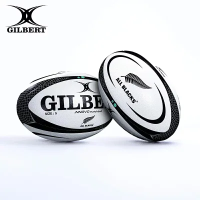 GILBERT ギルバート オールブラックスiNNOVO 5号球 (GB-9030) 世界基準 ラグビー ラグビーボール