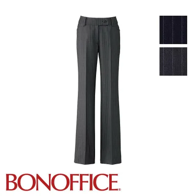 【アウトレット】事務服 パンツ AP6231 BONOFFICE ボンオフィス BONMAX ボンマックス フォーマル 受付 制服 ユニフォーム ズボン【返品交換不可】