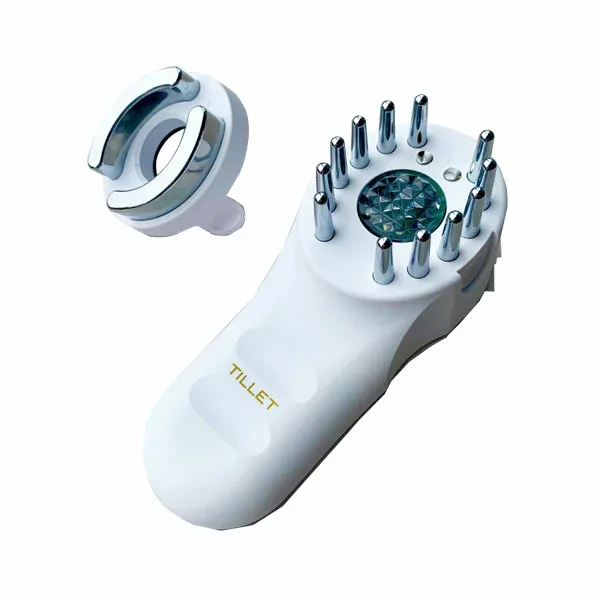 TILLET ティレット 電気バリブラシ&美顔器(ホワイト)